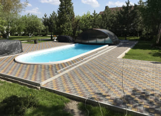 Купить композитный бассейн "Лагуна" 10,1 метров в Виннице