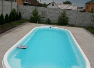 Стекловолоконный бассейн 8 метров Posh-pools