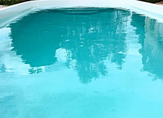 Купить стекловолоконный бассейн Лагуна 8 метров в Херсоне